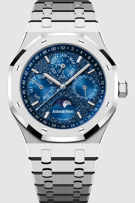 Review 26574BC.OO.1220BC.02 Audemars Piguet Royal Oak Perpetual Calendar 41 White Gold 2024 replica watch